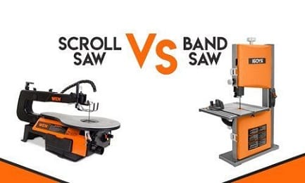 Scroll Saw Vs Band Saw What's The Difference